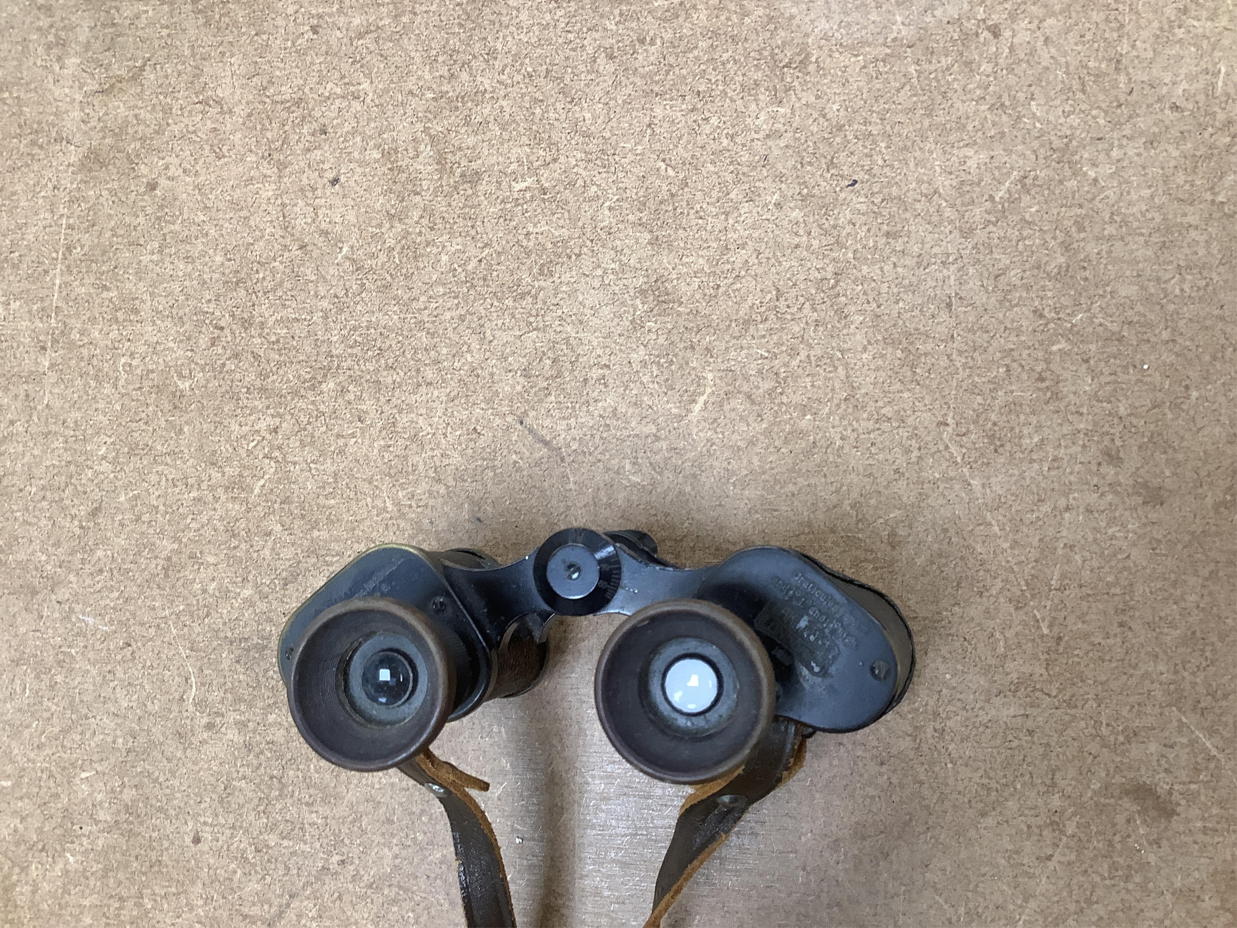 A pair of early Ross binoculars and one other pair of binoculars. Condition - fair